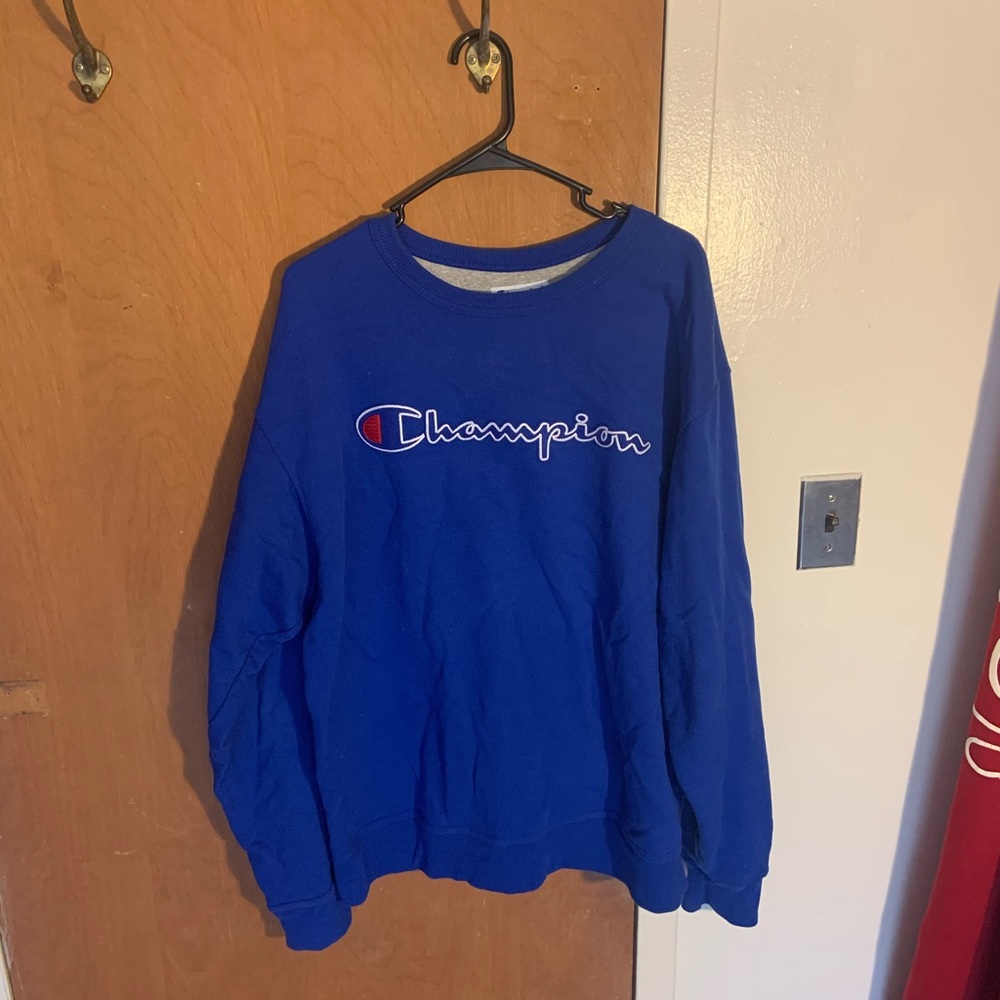 Dark Blue Crew Neck